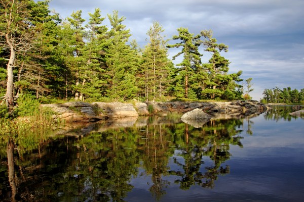 Evening Calm Franklin Island by Deb Oppermann